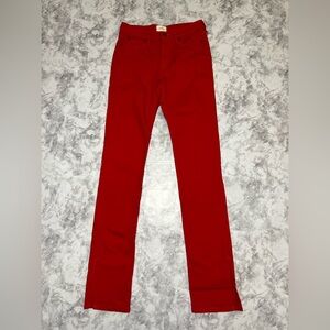 Simon Miller Red Boot Cut Jeans